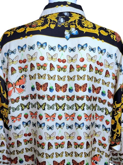 versace butterfly top.